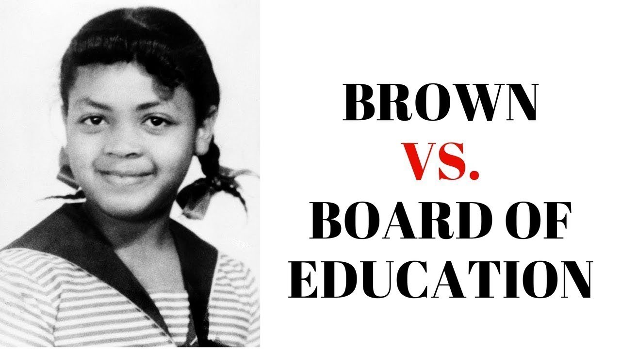 Brown vs Board of Education summary