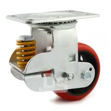 small shock absorbing casters