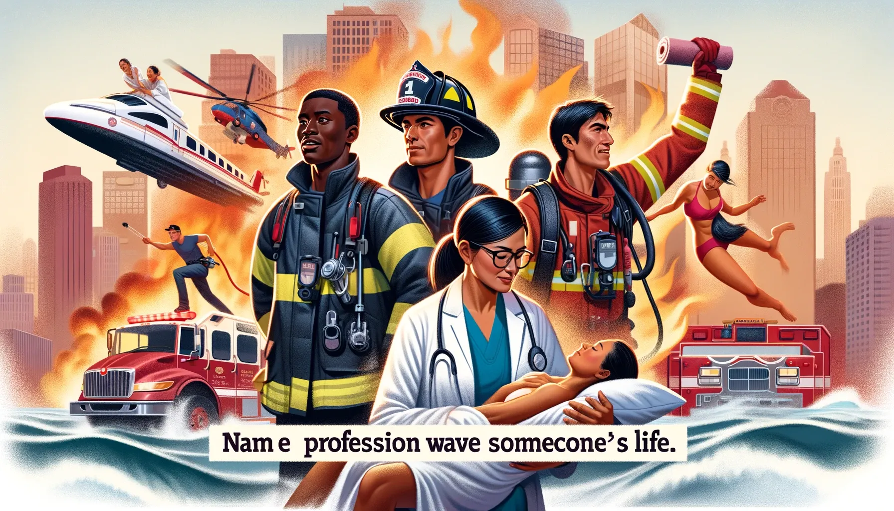 Name a Profession that Saves Lives