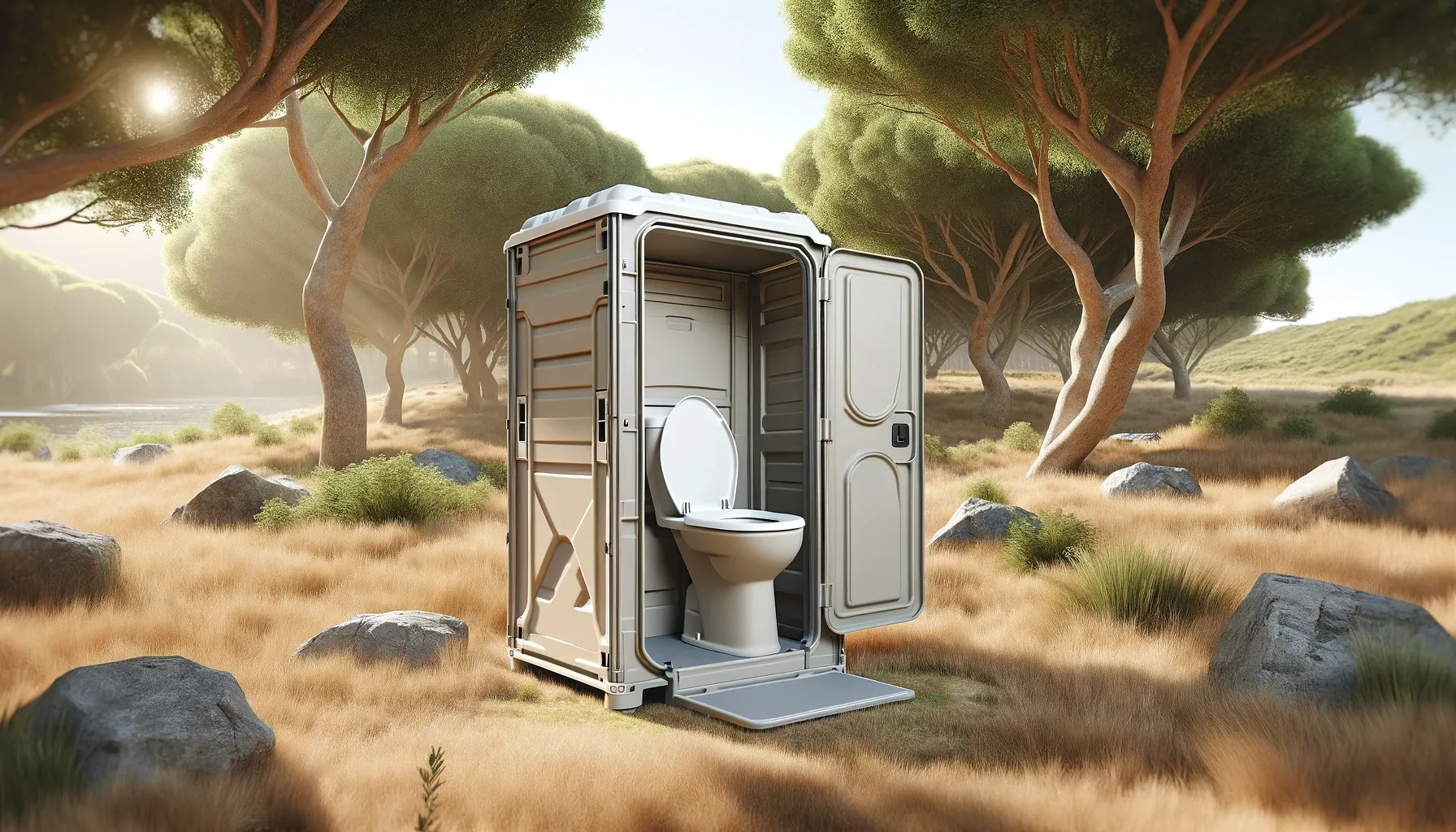 outdoor portable toilet