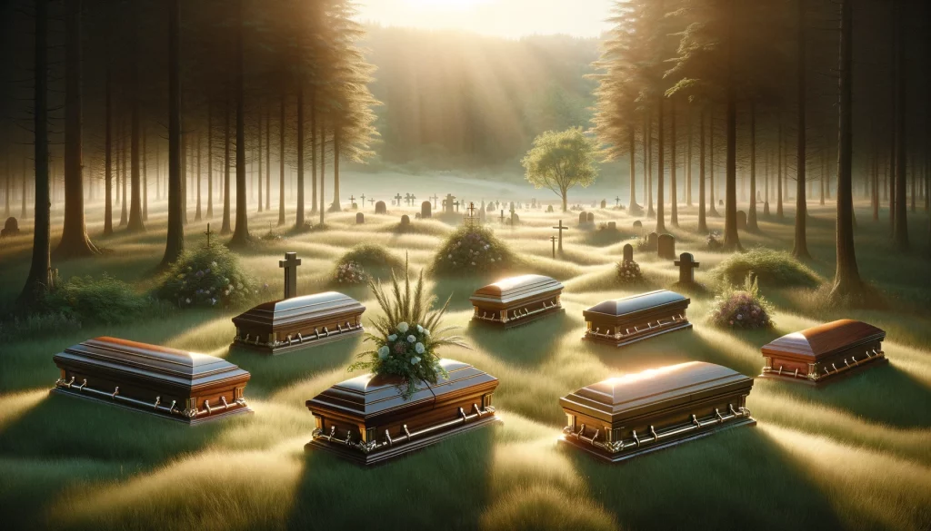 types of caskets