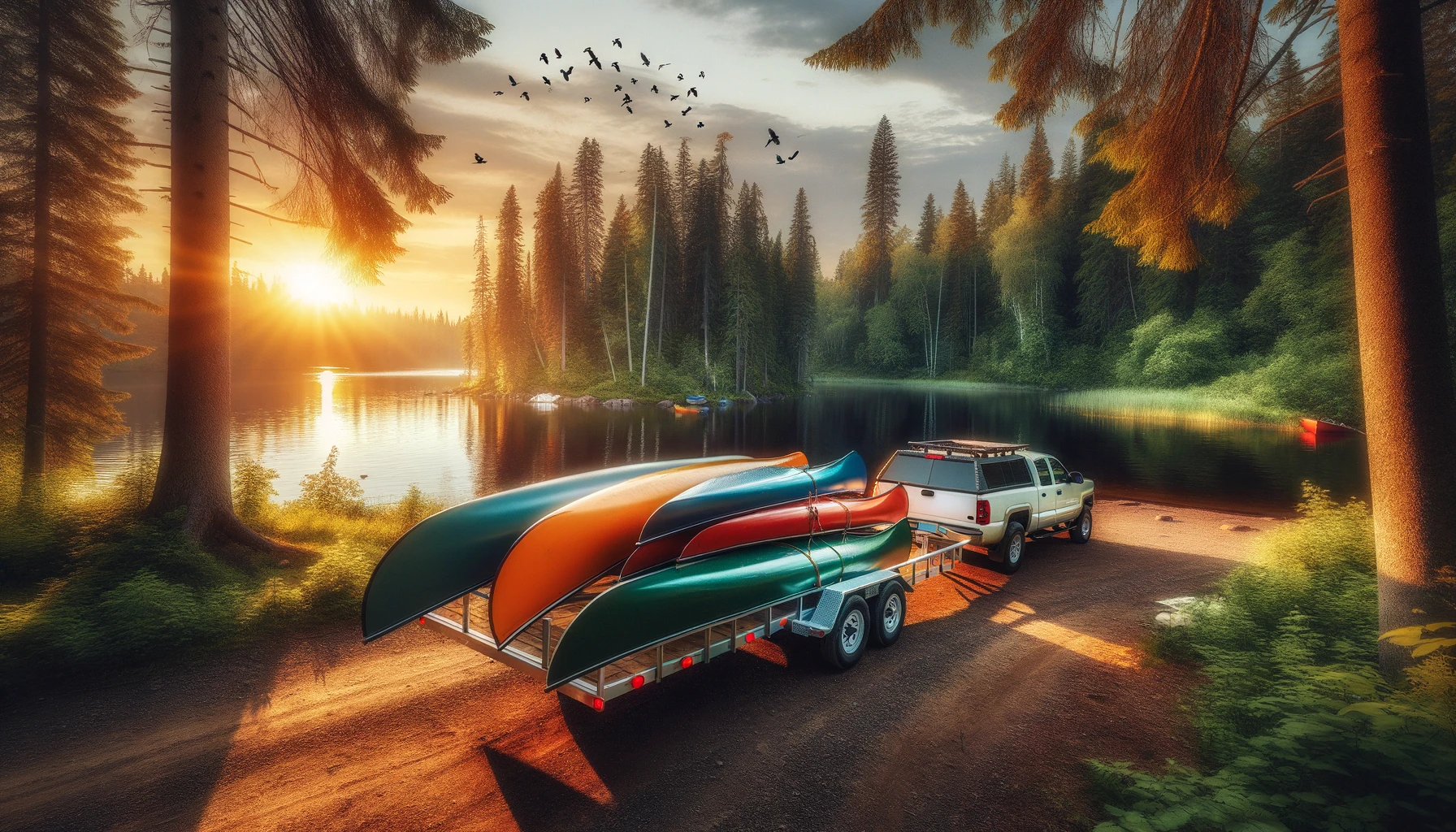 canoe trailer