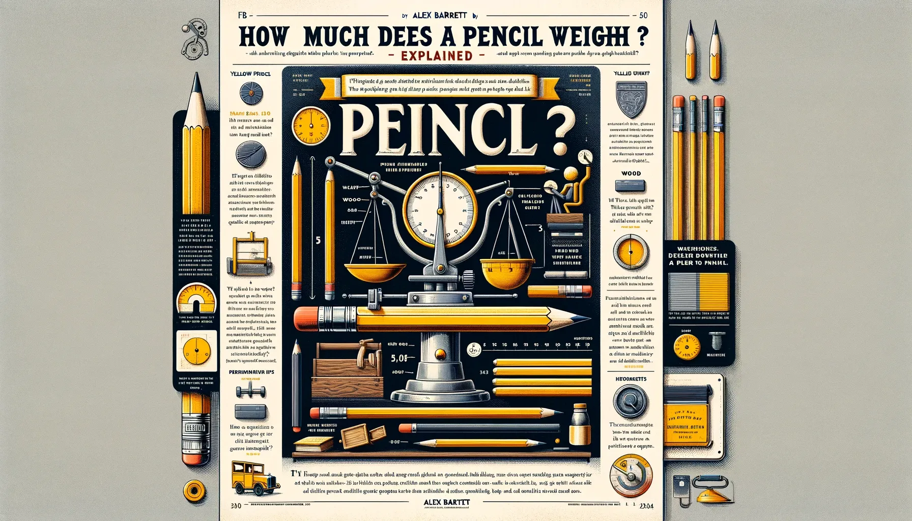 How Much Does A Pencil Weigh? (Explained)