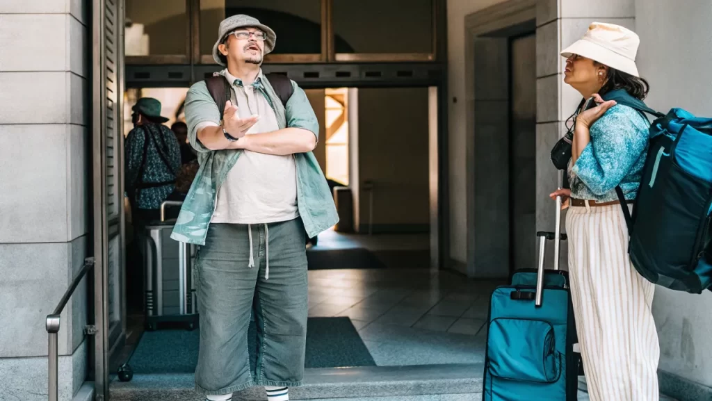 the traveler hired the wrong tour guide