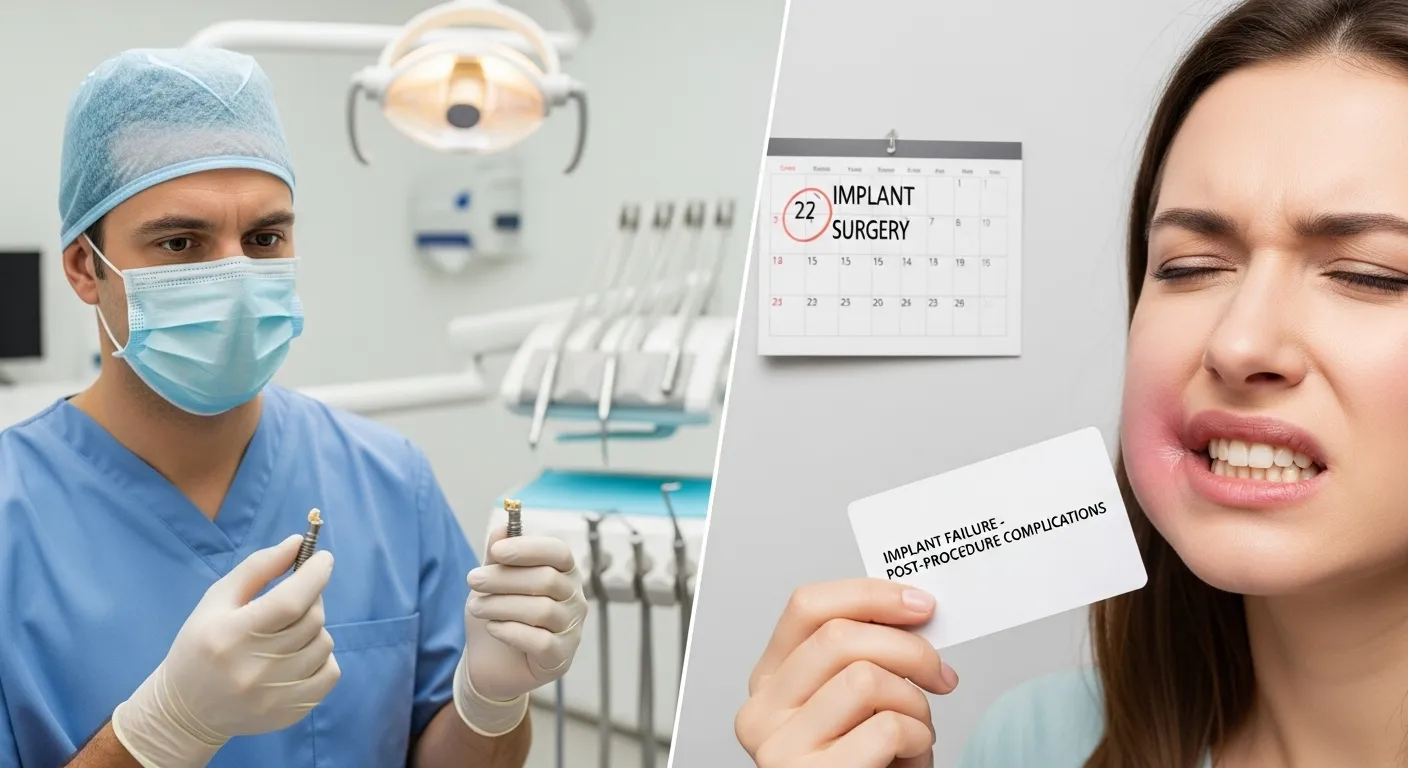 who is responsible for dental implant failure