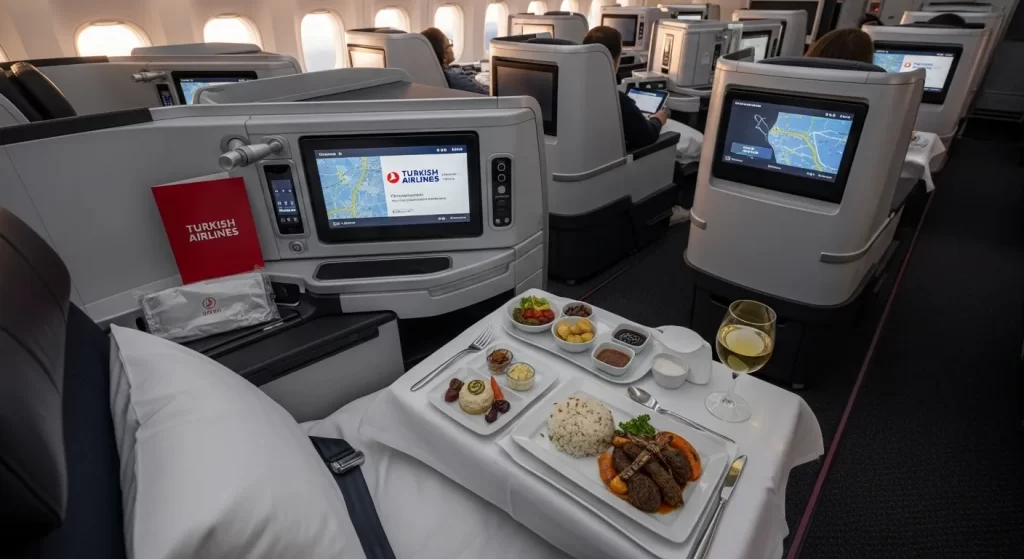 turkish airlines 787 business class review