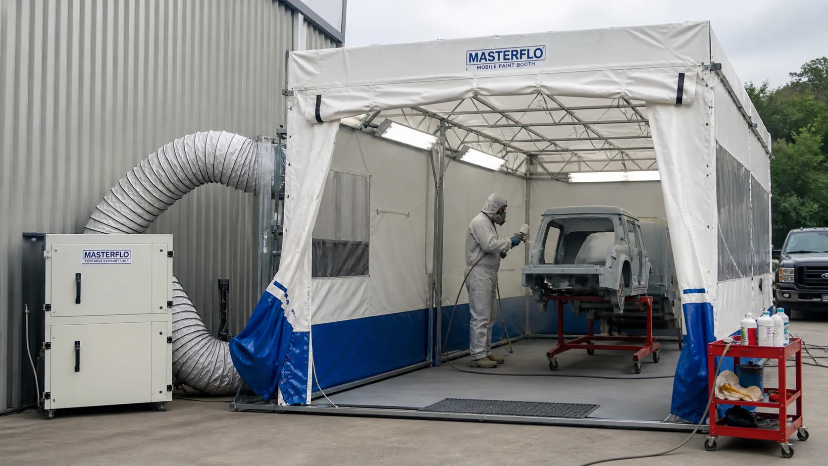 Mobile Spray Booth Systems: Flexible Painting Solutions for On-Site Applications
